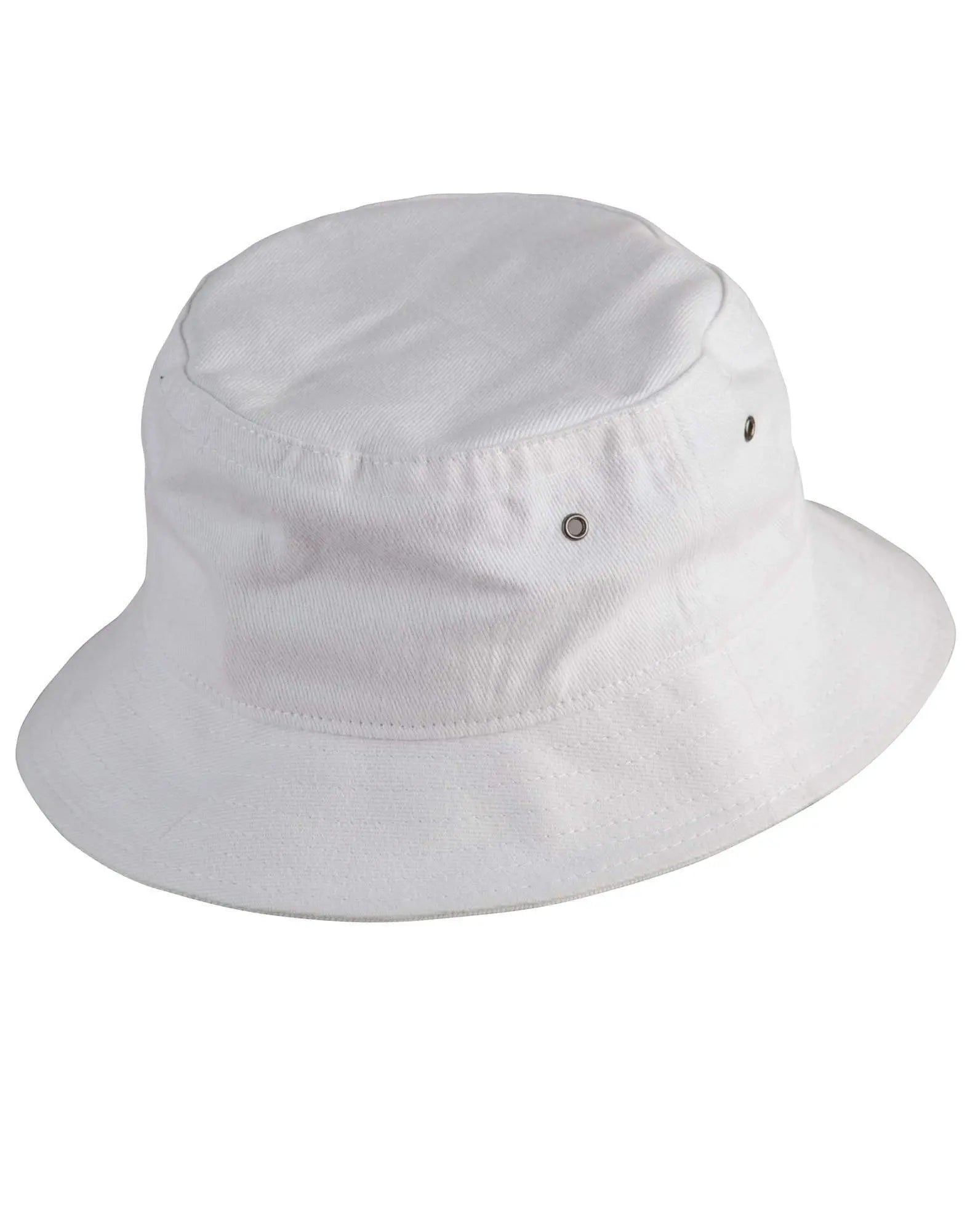 Soft Washed Bucket Hat Ch29 Active Wear Winning Spirit White S/M